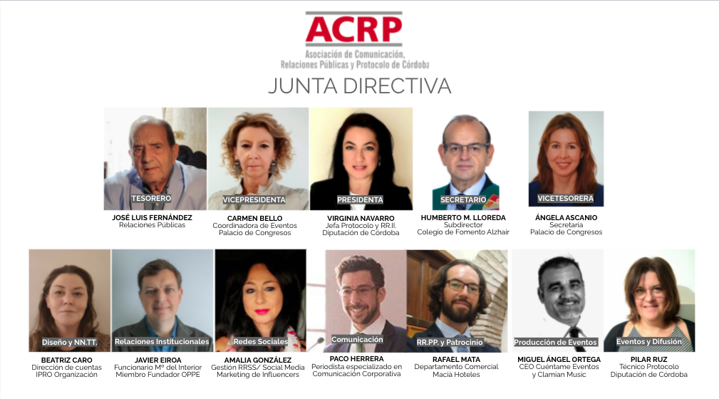 Junta directiva ACRP Córdoba